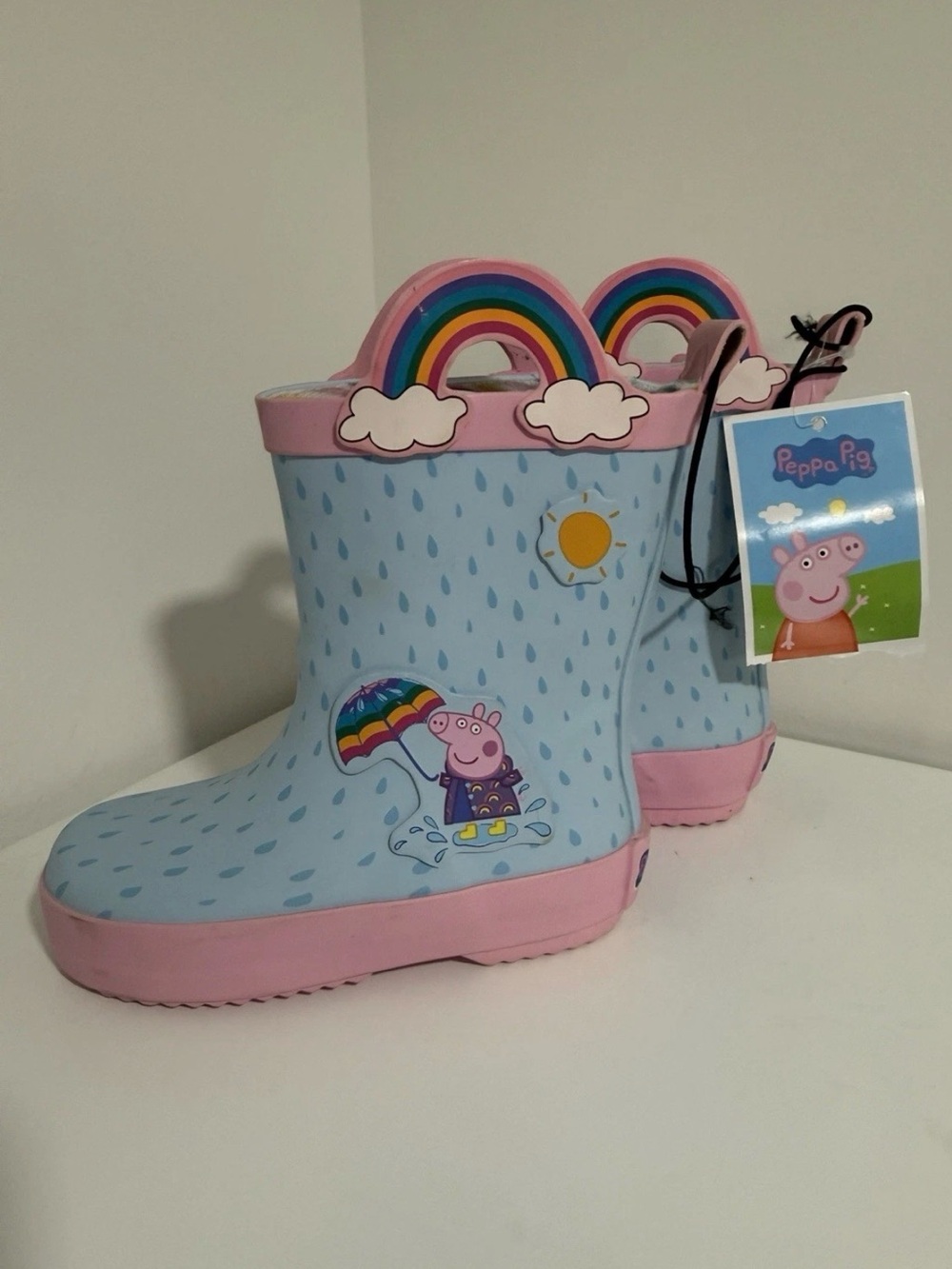 Peppa Pig Rain boots - Toddler size 5/6- brand new